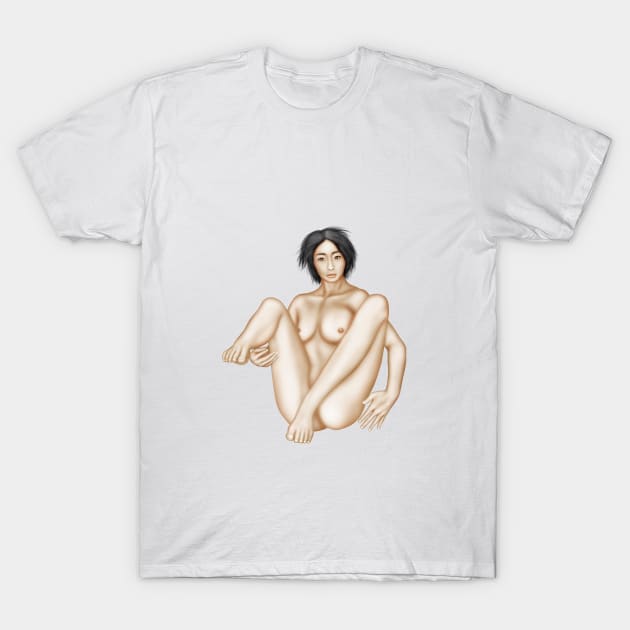 Girl in Underwater - No Background T-Shirt by XCOLLECTION